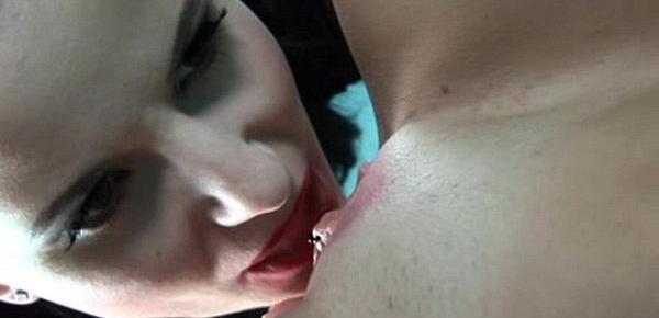  Lesbian fetish pussy shave dildo